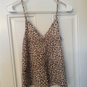 Aerie Leopard Print Cami Top